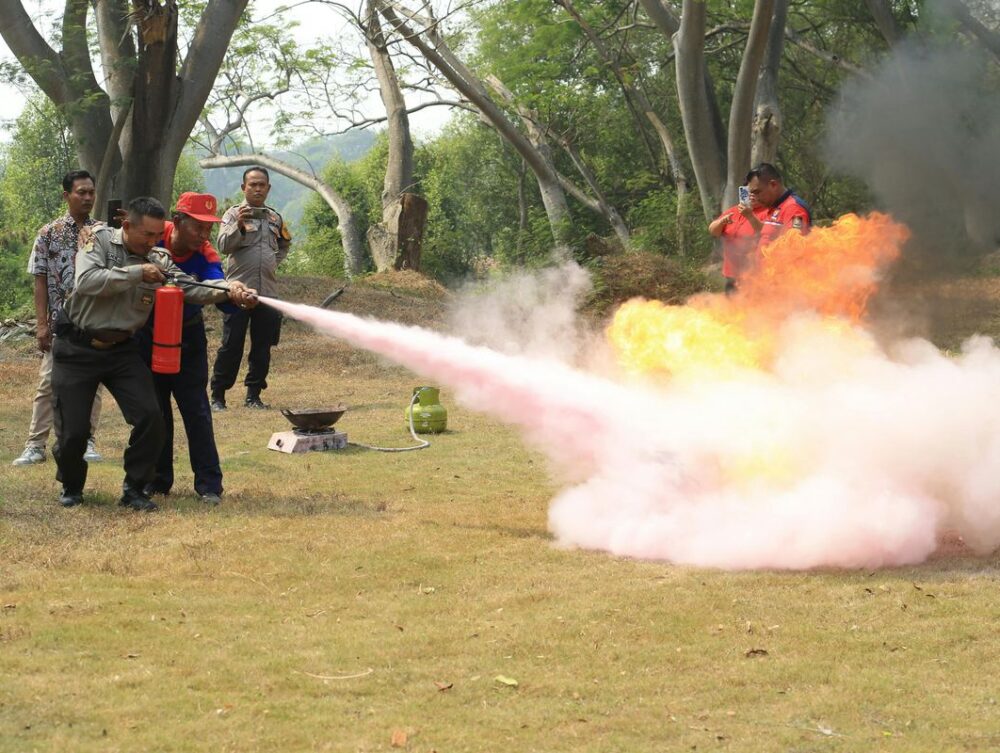 extintor de incêndio como usar