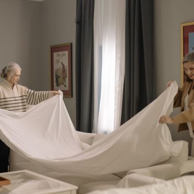 Escolher tecidos para roupas de cama